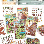Miniature Scene Stickers-| Fruit Shop | Four Seasons Orchard | Cheese Shop | Sunshine Farm |