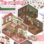 Yard Series Stickers-| Incense House | Rose Cottage | Single Pc