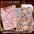 Alice's Dream Miniature Scene Stickers -| Alice's Dream | Cat Paradise | Single Pc Extra Large