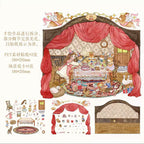 Dream River Hand-drawn Collection DIY 3D Scene Stickers 2 Cute Mini Scenes