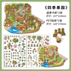 Miniature Scene Stickers-| Fruit Shop | Four Seasons Orchard | Cheese Shop | Sunshine Farm |