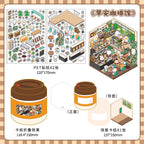 Today's Open Store Series 3D Scenery Sticker DIY Scenario