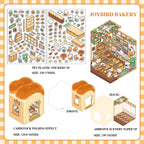 Today's Open Store Series 3D Scenery Sticker DIY Scenario