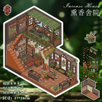 Yard Series Stickers-| Incense House | Rose Cottage | Single Pc