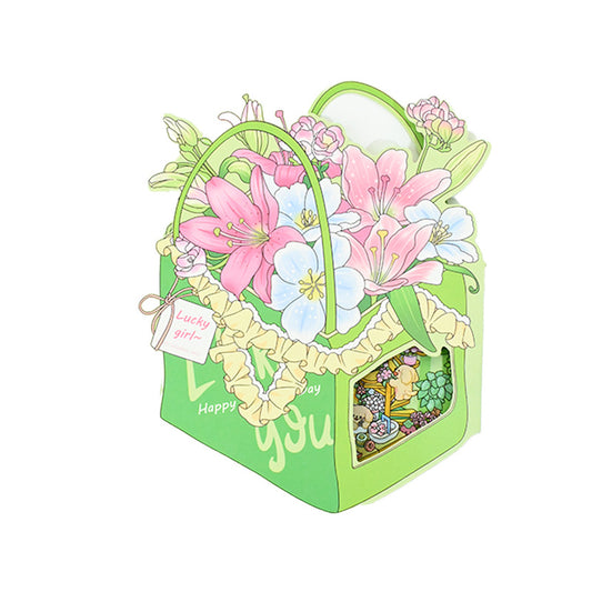 DIY 3D Scene Stickers 4 Cute Miniature Scenes