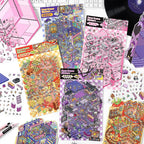 3D Stickers-| Sweetheart Clinic | Ghost Inn | Tomato Express | Nightclub |Single Sheet