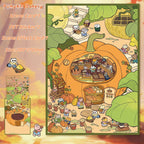 3D Stickers-| Pumpkin Bakery | Underwater Nail Salon | Single Pc