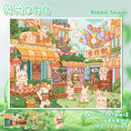Large Rabbit Series Stickers-| Rabbit Market | Rabbit Street | Rabbit Home | Berry Forest | Single Pc