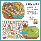 Miniature Scene Stickers-| Fruit Shop | Four Seasons Orchard | Cheese Shop | Sunshine Farm |