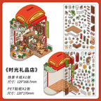 Today's Business Hours Series Part 1 3D Scenery Stickers