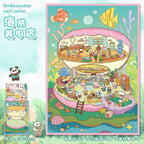 3D Stickers-| Pumpkin Bakery | Underwater Nail Salon | Single Pc
