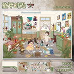 Nostalgic Times 3D Stickers-| Childhood Days | Memories of Youth | Single Pc
